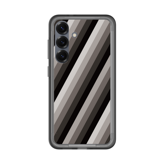 スリムプロテクションプレミアムケース［ Middle Stripe - Black ］