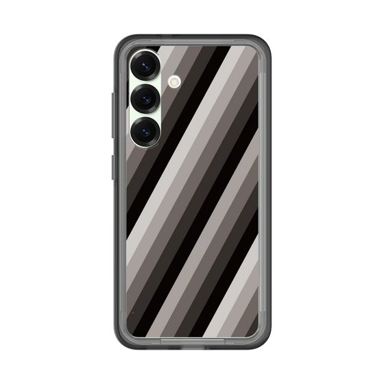 スリムプロテクションプレミアムケース［ Middle Stripe - Black ］