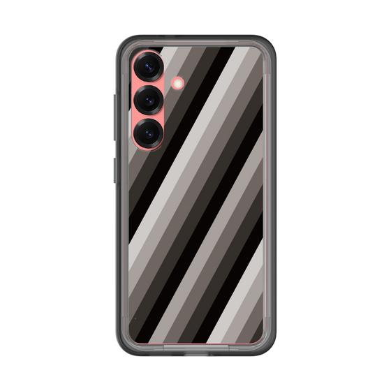 スリムプロテクションプレミアムケース［ Middle Stripe - Black ］