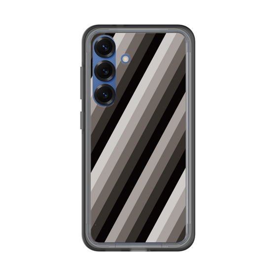 スリムプロテクションプレミアムケース［ Middle Stripe - Black ］