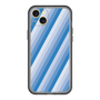 スリムプロテクションプレミアムケース［ Middle Stripe - Blue ］