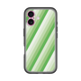 スリムプロテクションプレミアムケース［ Middle Stripe - Green ］