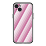 スリムプロテクションプレミアムケース［ Middle Stripe - Pink ］