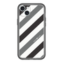 スリムプロテクションプレミアムケース［ Big Stripe - Black × Gray ］