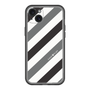 スリムプロテクションプレミアムケース［ Big Stripe - Black × Gray ］