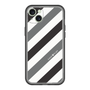 スリムプロテクションプレミアムケース［ Big Stripe - Black × Gray ］