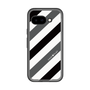 スリムプロテクションプレミアムケース［ Big Stripe - Black × Gray ］