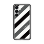 スリムプロテクションプレミアムケース［ Big Stripe - Black × Gray ］