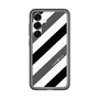 スリムプロテクションプレミアムケース［ Big Stripe - Black × Gray ］