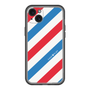 スリムプロテクションプレミアムケース［ Big Stripe - Red × Blue ］