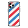 スリムプロテクションプレミアムケース［ Big Stripe - Red × Blue ］