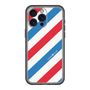 スリムプロテクションプレミアムケース［ Big Stripe - Red × Blue ］