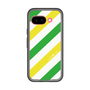 スリムプロテクションプレミアムケース［ Big Stripe - Green × Yellow ］