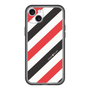 スリムプロテクションプレミアムケース［ Big Stripe - Red × Black ］