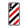 スリムプロテクションプレミアムケース［ Big Stripe - Red × Black ］