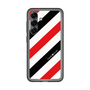スリムプロテクションプレミアムケース［ Big Stripe - Red × Black ］