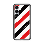 スリムプロテクションプレミアムケース［ Big Stripe - Red × Black ］