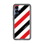 スリムプロテクションプレミアムケース［ Big Stripe - Red × Black ］