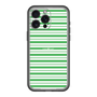 スリムプロテクションプレミアムケース［ Small Border - Green ］