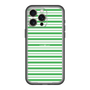 スリムプロテクションプレミアムケース［ Small Border - Green ］