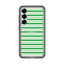 スリムプロテクションプレミアムケース［ Small Border - Green ］
