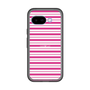 スリムプロテクションプレミアムケース［ Small Border - Pink ］