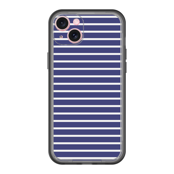 スリムプロテクションプレミアムケース［ Middle Border - Blue ］