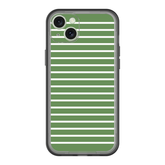 スリムプロテクションプレミアムケース［ Middle Border - Green ］