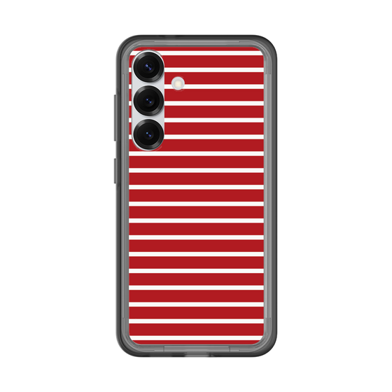 スリムプロテクションプレミアムケース［ Middle Border - Red ］