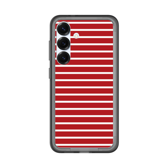 スリムプロテクションプレミアムケース［ Middle Border - Red ］