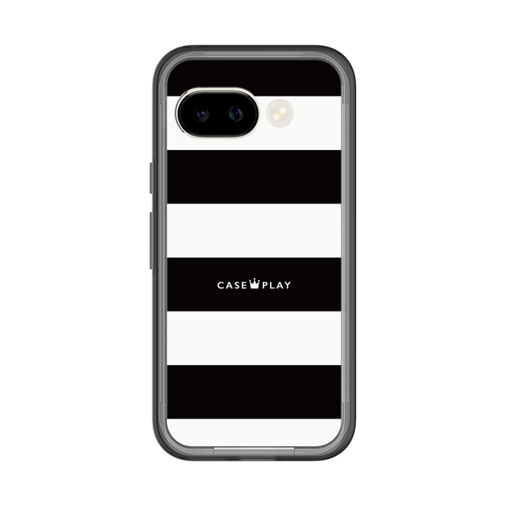 スリムプロテクションプレミアムケース［ Big Border - Black ］