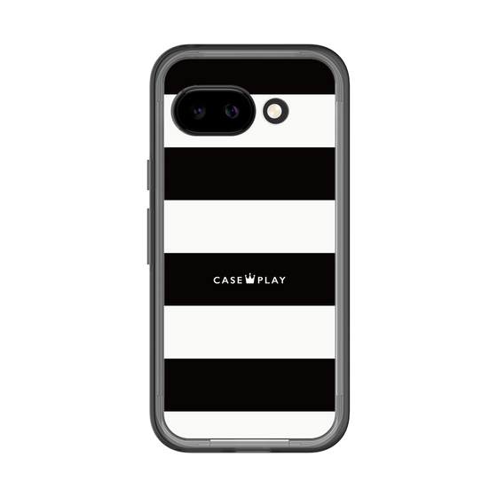 スリムプロテクションプレミアムケース［ Big Border - Black ］