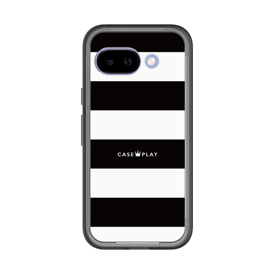 スリムプロテクションプレミアムケース［ Big Border - Black ］