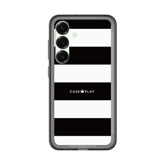 スリムプロテクションプレミアムケース［ Big Border - Black ］