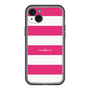 スリムプロテクションプレミアムケース［ Big Border - Pink ］