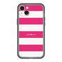 スリムプロテクションプレミアムケース［ Big Border - Pink ］