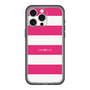 スリムプロテクションプレミアムケース［ Big Border - Pink ］