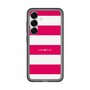 スリムプロテクションプレミアムケース［ Big Border - Pink ］