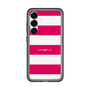 スリムプロテクションプレミアムケース［ Big Border - Pink ］