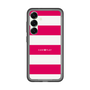 スリムプロテクションプレミアムケース［ Big Border - Pink ］