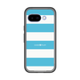 スリムプロテクションプレミアムケース［ Big Border - Blue ］