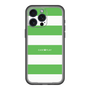スリムプロテクションプレミアムケース［ Big Border - Green ］