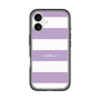 スリムプロテクションプレミアムケース［ Big Border - Purple ］