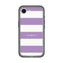 スリムプロテクションプレミアムケース［ Big Border - Purple ］