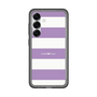 スリムプロテクションプレミアムケース［ Big Border - Purple ］