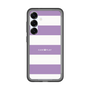 スリムプロテクションプレミアムケース［ Big Border - Purple ］