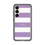 スリムプロテクションプレミアムケース［ Big Border - Purple ］
