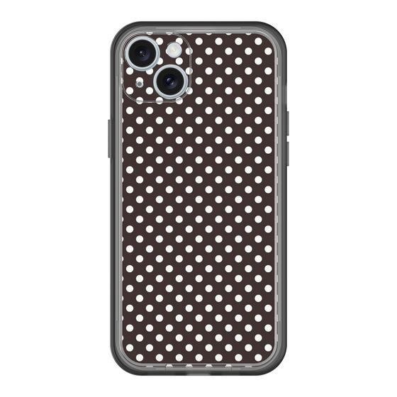 スリムプロテクションプレミアムケース［ Small Dot - Black ］