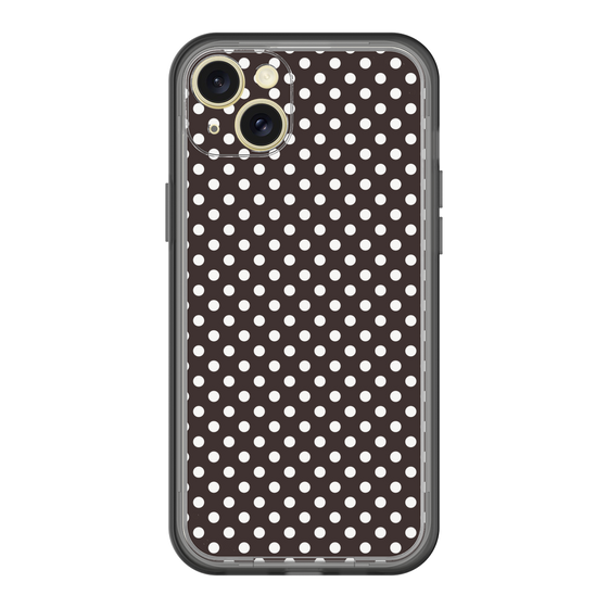 スリムプロテクションプレミアムケース［ Small Dot - Black ］