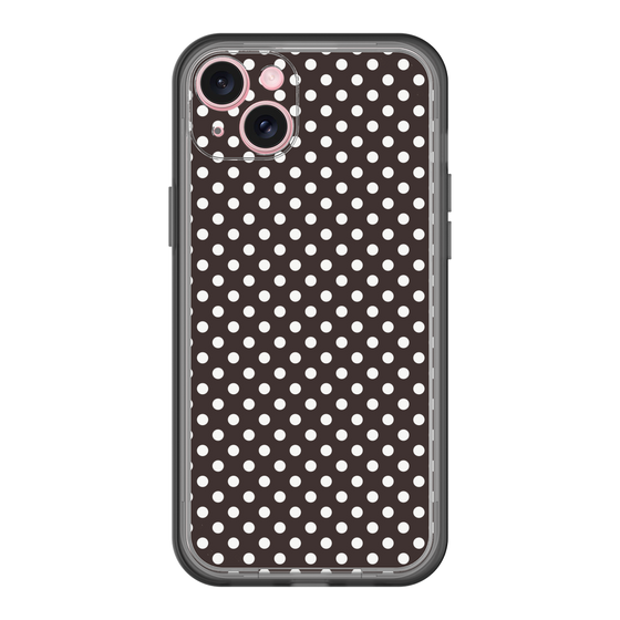 スリムプロテクションプレミアムケース［ Small Dot - Black ］